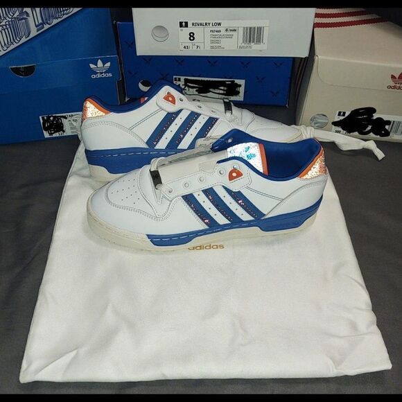 Adidas Rivalry Low Shoes w/ Swarovski Crystals - Picture 1 of 10